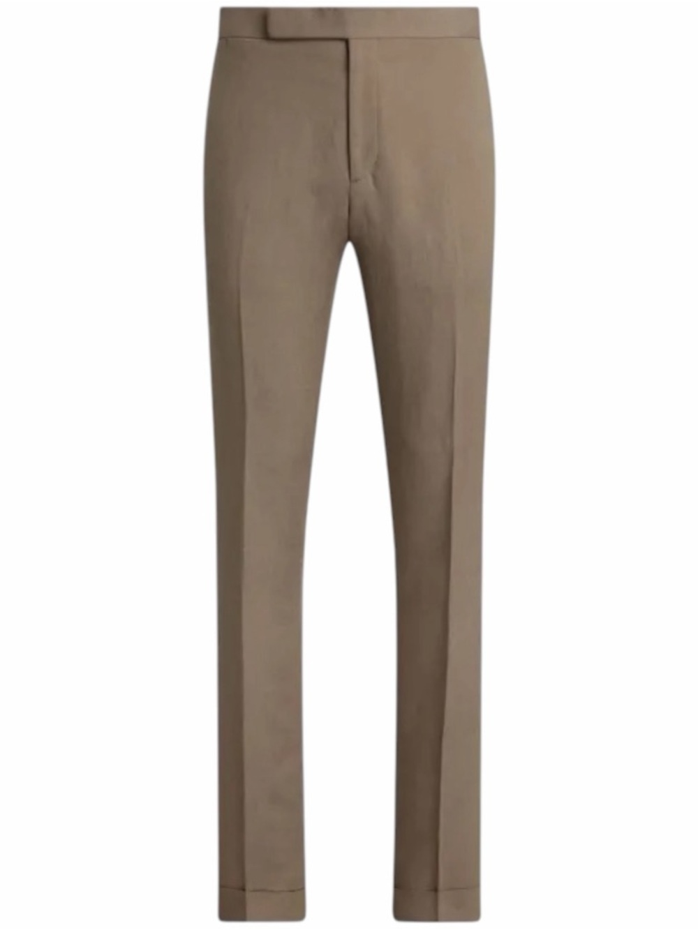 Ralph Lauren Purple Label Wool Taupe Trousers